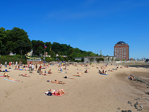 Foto Strand von Övelgönne - Hamburg