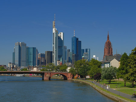 Fotos Skyline von Frankfurt | Frankfurt am Main