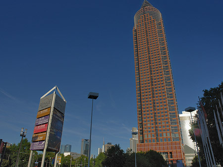 Foto Fahnen am Messeturm