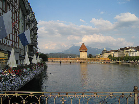 Wasserturm und Kapellbrücke Fotos