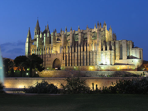 Foto La Seu beim Sonnenuntergang