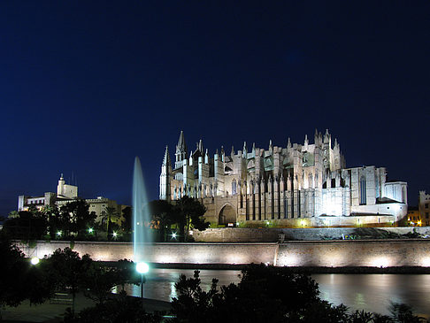 Foto La Seu mit Fontäne - Palma de Maljorka