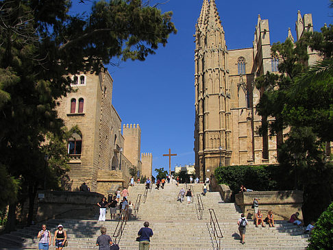 Umgebung der Kathedrale Foto 