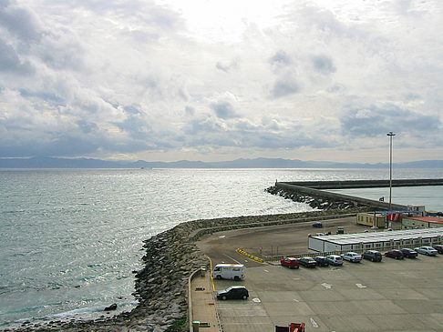 Foto Hafenmauer - Gibraltar