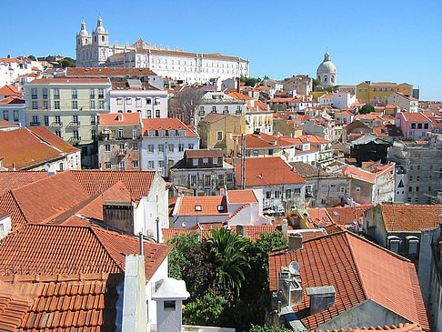 Foto Dächer von Lissabon