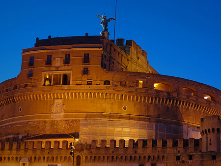 Fotos Engelsburg bei Dämmerung | Rom
