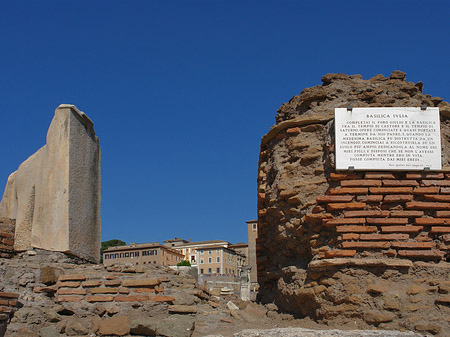 Foto Steine im Forum Romanum - Rom