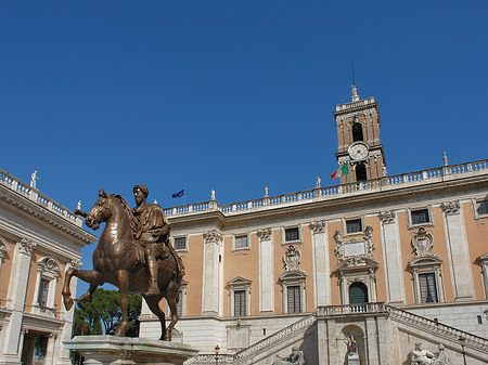 Foto Statue von Marc Aurel - Rom