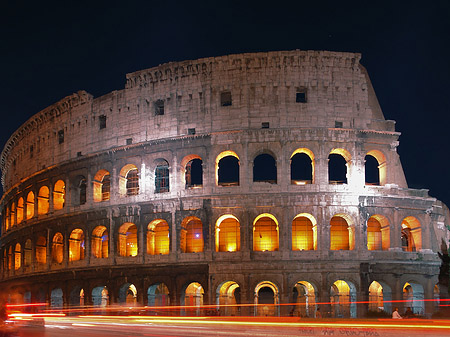 Foto Rote Beleuchtung - Rom