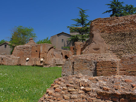Ruinen auf dem Palatin Hügel Fotos