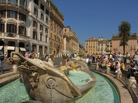 Barcaccia Brunnen Foto 