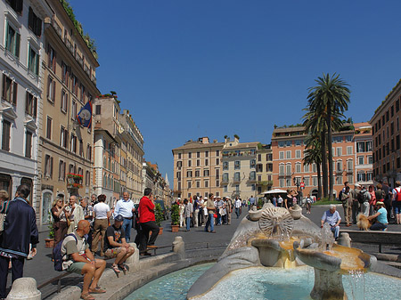 Foto Barcaccia Brunnen