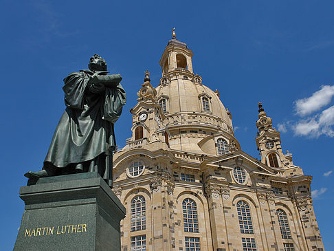 Fotos Frauenkirche und Lutherdenkmal