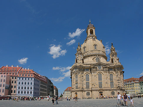 Foto Frauenkirche und Neumarkt