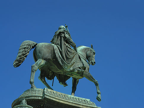 König-Johann-Statue Foto 