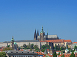 Foto Blick auf die Burg - Prag