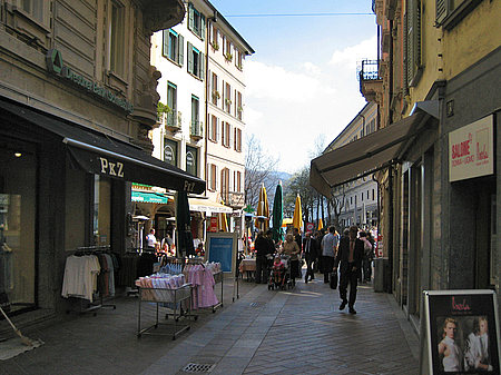 Foto Einkaufsstrassen - Vevey