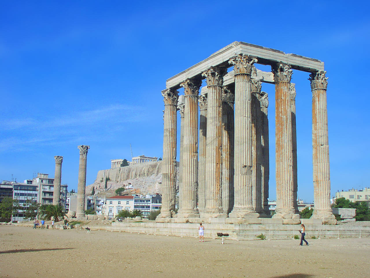 Foto Attraktion Tempel des olympischen Zeus Thematische Touren Bild Sehenswürdigkeit